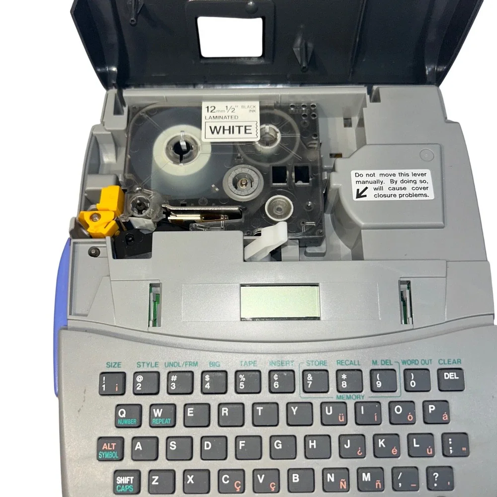 Brother P-Touch Extra PT-300 Electronic Labeling System Gray Black Mens Womens